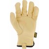 Mechanix Wear Durahide Cow Driver Water-Resistant Leather Work Gloves (XL, Brown) LDCW-75-011